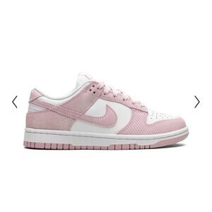 Nike Classic Dunk Low Corduroy Pink White Women's Shoes 10.5 / Men's 9 FN7167